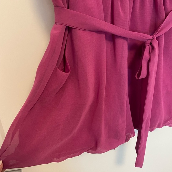 Bar iii Purple Romper - Picture 7 of 8